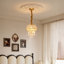 1 - Light Gold Chandelier Pendant