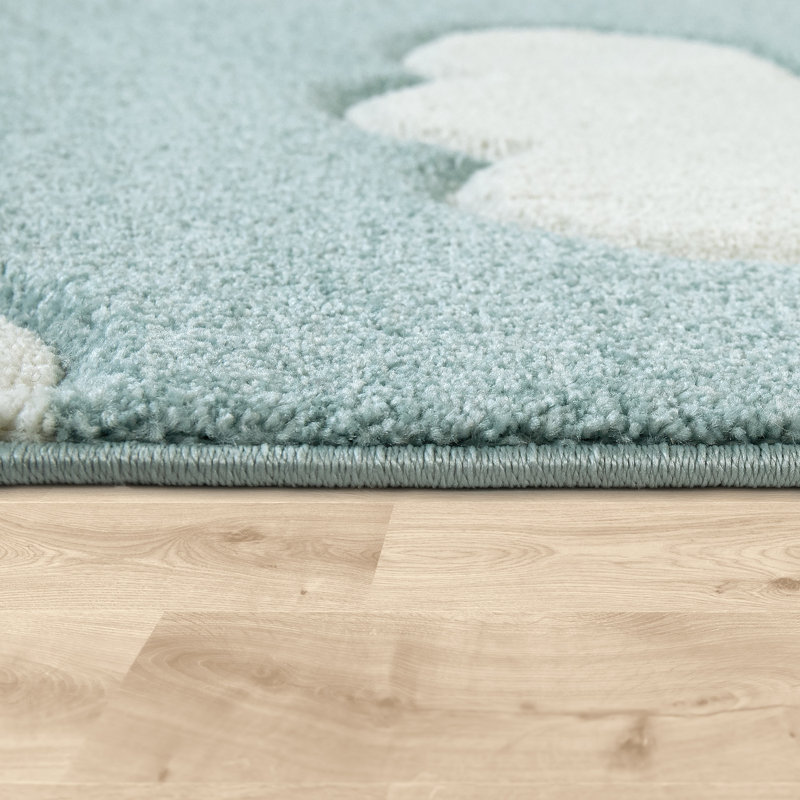 Tapis pour enfants Aquilina, Rectangle 5 pi 3 po x 7 pi 7 po