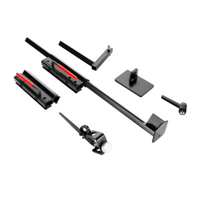Système d'affûtage Multi-Brind, trousse d'affûtage Vari-Grind Pro pour meuleuses d'établi de 6 po et 8 po - avec plateforme, bras de support long et gabarit d'ongle, pour ciseaux, tournage sur bois, fers à repasser