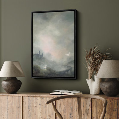 Art mural encadré abstrait rétro antique classique pour chambre à coucher
