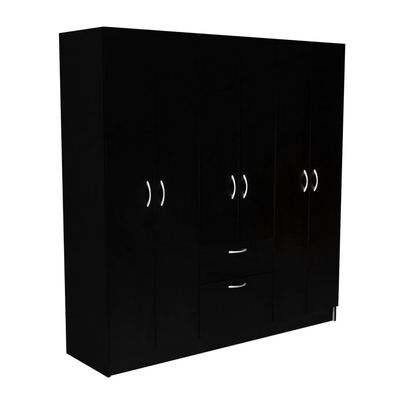 Rangement pour garde-robe Olin, Noir