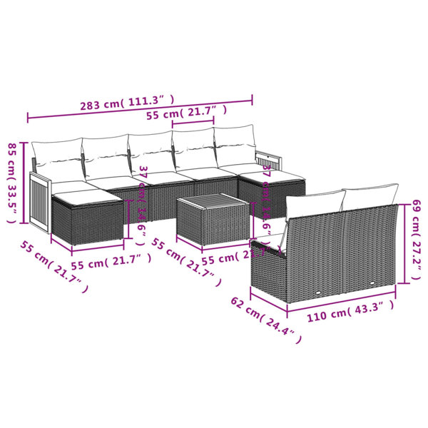 Dimensions du produit