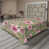 Dark Pink/Olive Green Floral