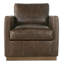 Allie Leather Swivel Chair-241371735-241371741