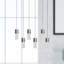 Luminaire suspendu cylindrique 6 lumières DEL Andromedae-1063579554