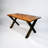 Metal Base Dining Table-93206390