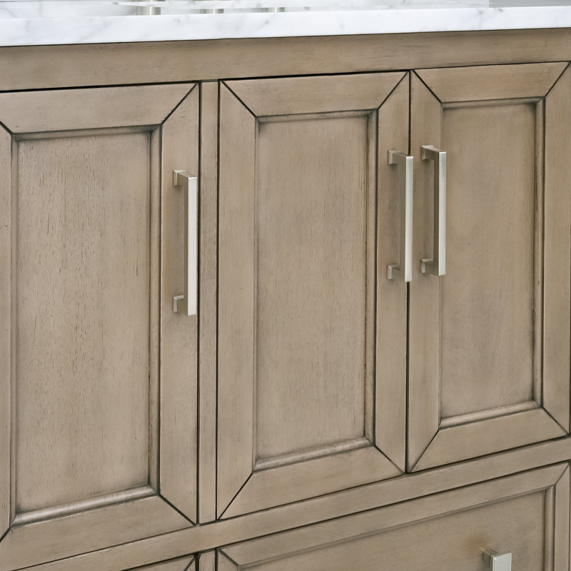 Everette 43'' W Single Vanity, Gray Oak