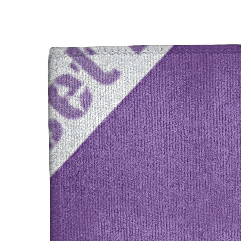 Tapis de zone mauve poils longs à tissage plat, Tapis de couloir 2,5 pi x 8 pi
