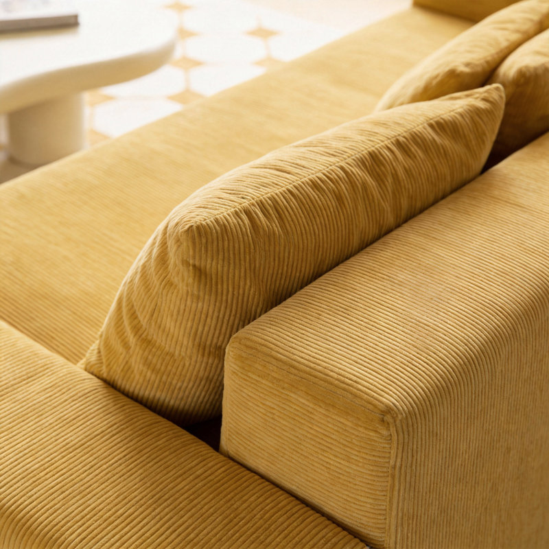 1 Seater Linen Blend Sofa
