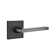 Emtek Privacy Leverset w/ Square Rosette and Helios Lever
