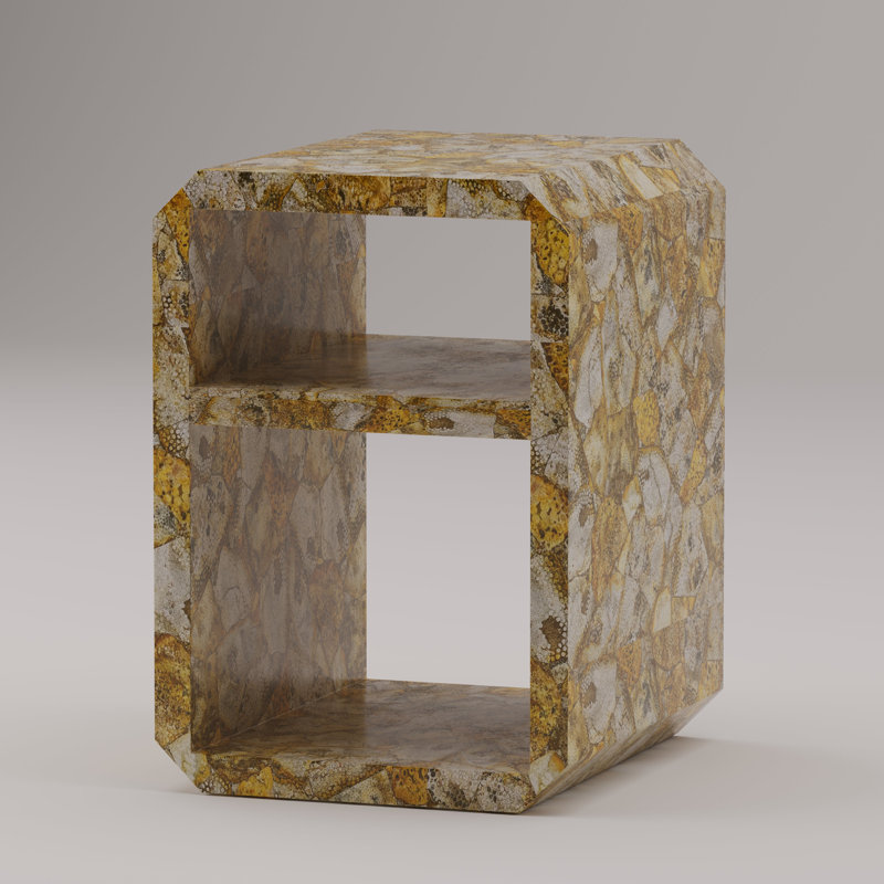 Monogramme Night Stand, Coral