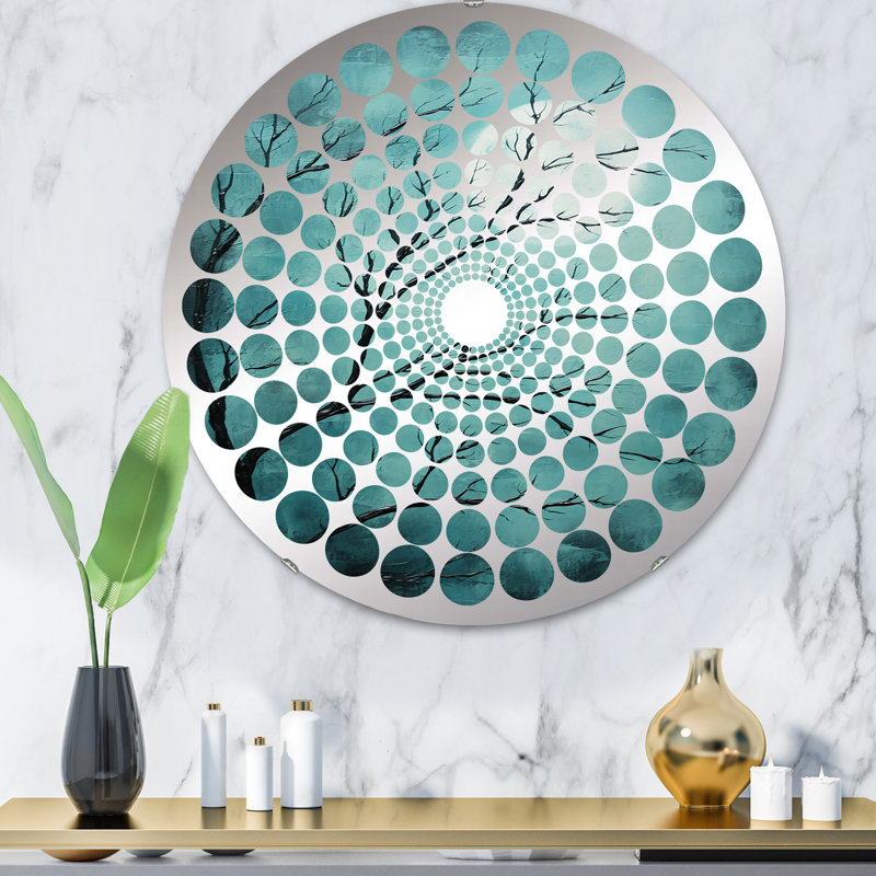 Aarzu Circle Mirror, 31.4" x 31.4"