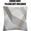 Housses de coussins décoratifs carrés d'intérieur / d'extérieur, housse de coussin décoratif d'extérieur imprimée-447341052