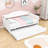 Niesha Twin Size Wooden Daybed with Trundle-30844695