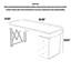 Bureau de réception scandinave luxueux-238777173