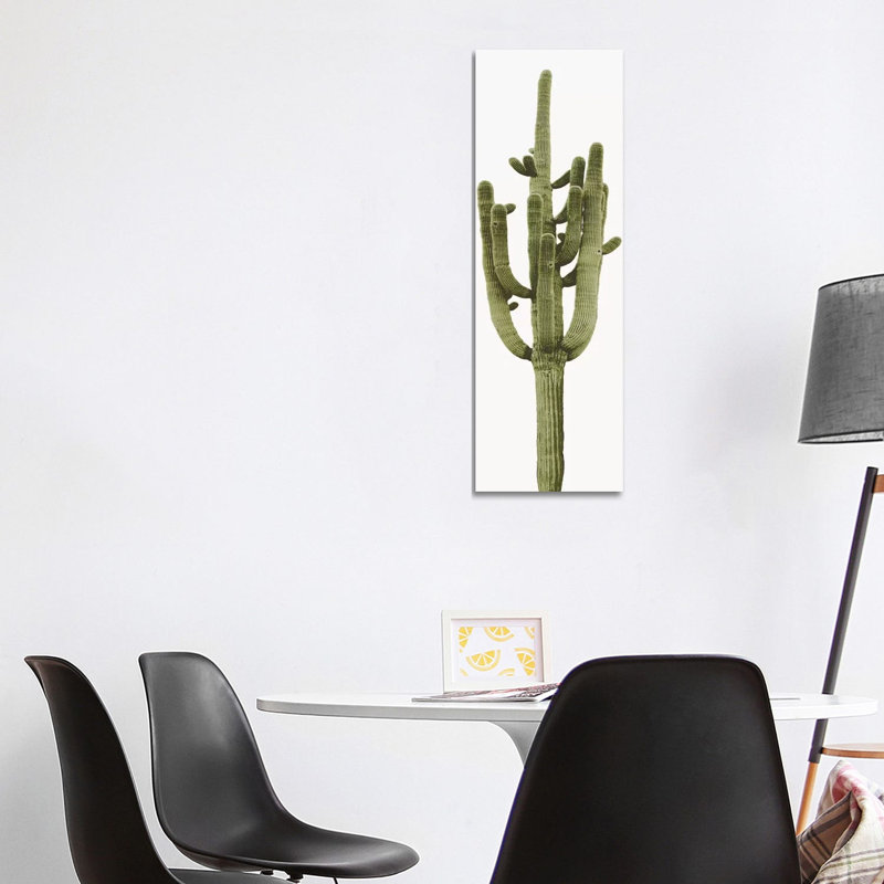 Saguaro Cactus II by Mia Jensen - Wrapped Canvas Panoramic Painting, 121.92 cm H x 40.64 cm W x 3.175 cm D