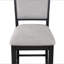 Tabouret de bar 2 pièces noir-1370281781