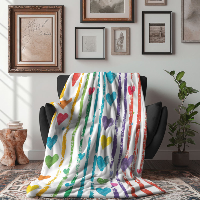 Bright Pride - couverture de qualité supérieure 1 pièce, L 50 po x L 60 po