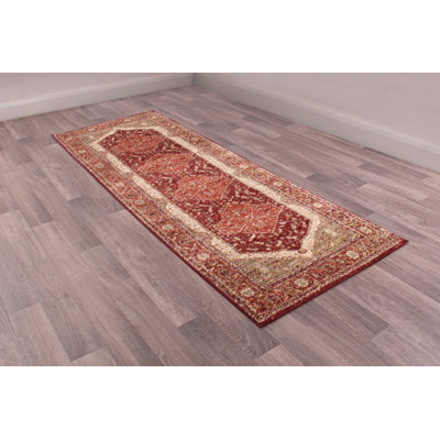 Trishelle Oriental Hand Woven Area Rug
