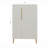 Modern White Sideboard Cabinet With Gold Handles