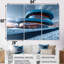 «Blue Orange Racing Track Dreams» «Blue Orange Racing Track Dreams» 3 pièces-107170265-107170269