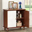 Armoire d'appoint en bois massif Catrinel-377992157