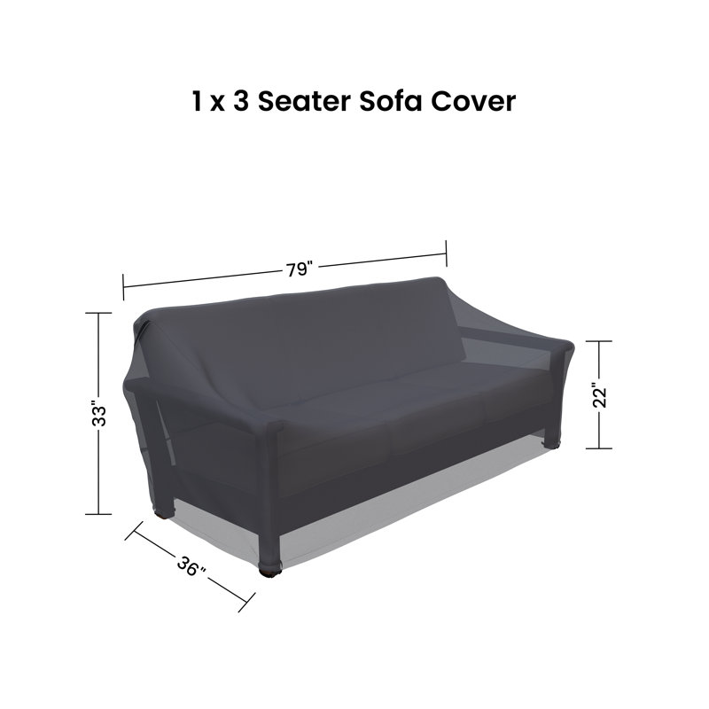 Harbour Deep Seating 3-Seater Patio Sofa Cover