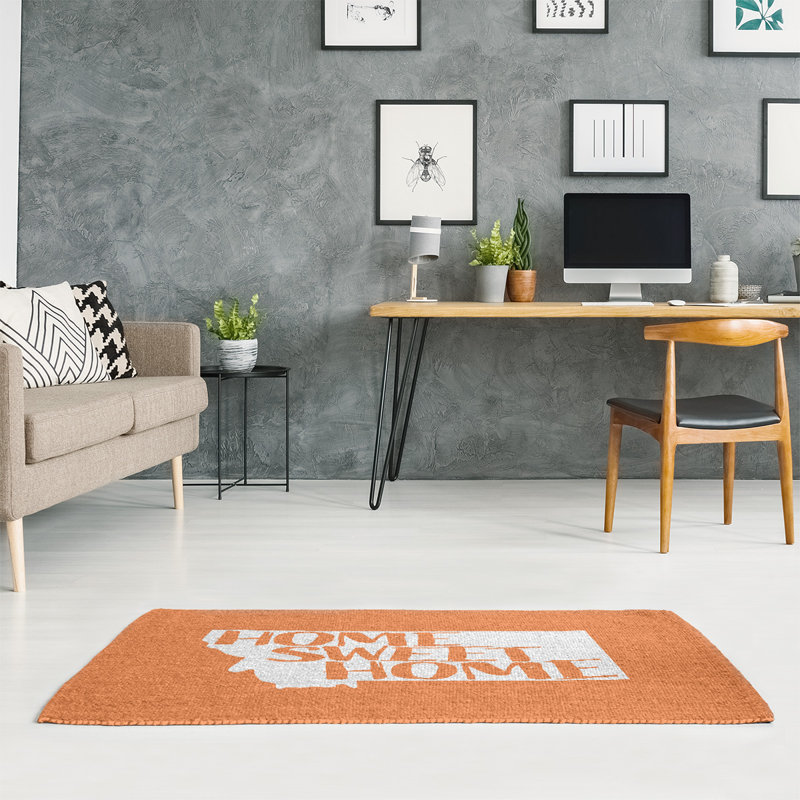 Chenille Indoor Rug, Rectangle 5' x 7'