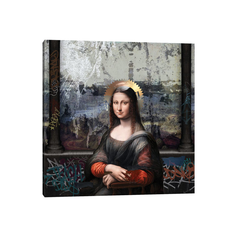 Gioconda by José Luis Guerrero - Wrapped Canvas Print, 30.48 cm H x 30.48 cm W