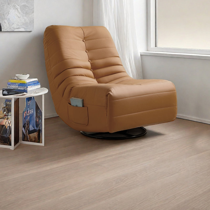 Fauteuil inclinable ergonomique, réglable, confortable, durable, Brun