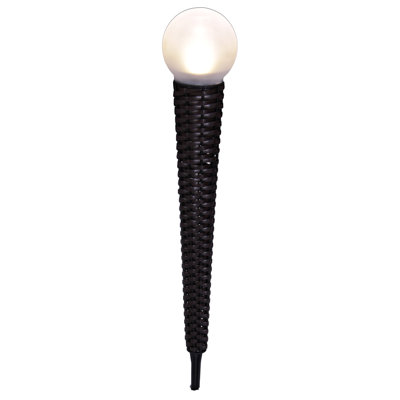 Speights Matte Black Low Voltage Battery Powered Integrated LED Metal Pathway Light