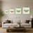 Butterfly On Green by Dan Meneely - Graphic Art on Canvas