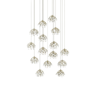 Crystal Bud 15 - Light Pendant