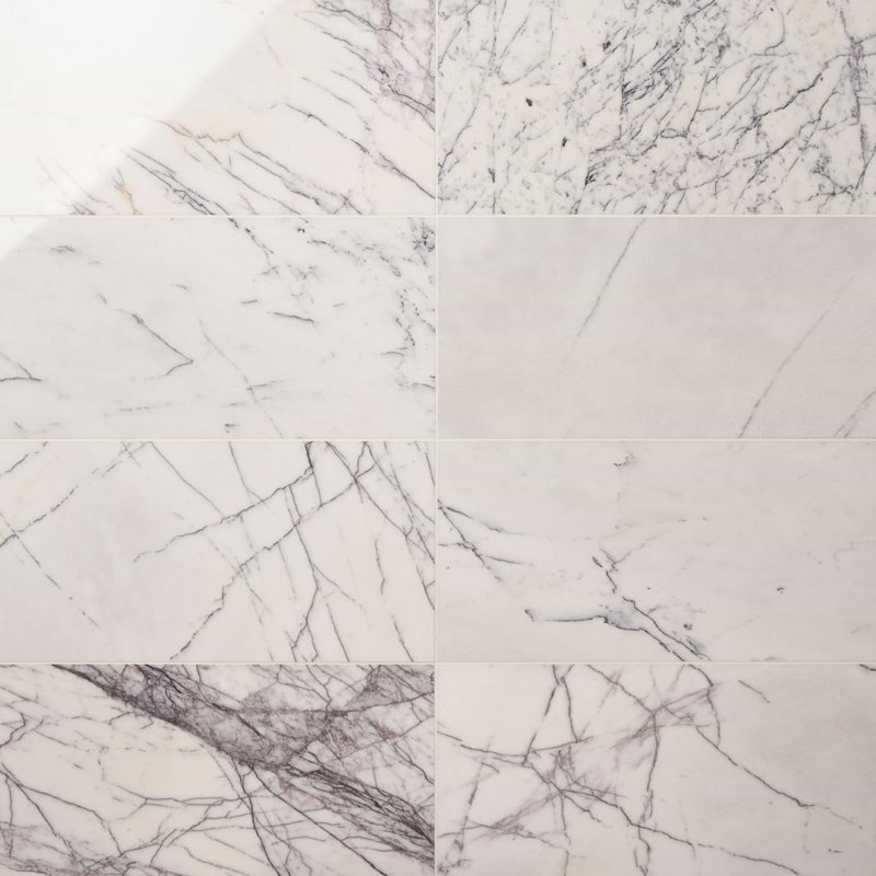 Lilac Premium 12x24 Marble Tile, Polished