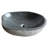B.o.i 18'' Gray Stone Oval Bathroom Sink