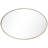 Stainless Steel Oval Mirror-124378214