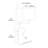 Eckert Steel LED Plug-in Armed Sconce
