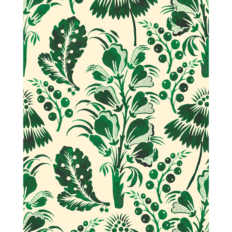 SAXON GARDEN Émeraude, Vert / Brun clair