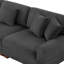 Canapé modulaire en velours côtelé 3 pièces Milbrey-439441746-439441758