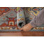 Tapis oriental géométrique 3x9