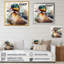 Magnifique Canard mâle II - reproduction sur toile-88534789-110956420
