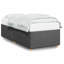 Structure de lit Ebern Designs sans matelas gris foncé TG-231448794-231448792