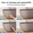 59" x 30" Freestanding Bathtub Solid  Surface Stone Resin Soaking Tub-122810431
