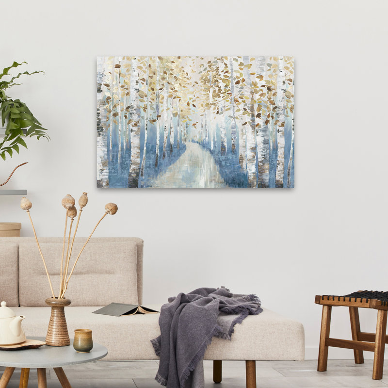 New Path I, 24" H x 36" W