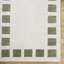 Machine Washable Shaggy Boho Grass Green Area Rug-570806560