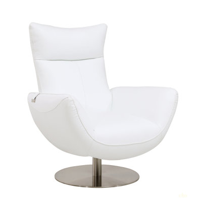 Causeuse en cuir véritable Global Global