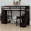 Lit mezzanine avec tiroirs de rangement-1715236791