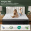 Matelas hybride à ressorts ensachés en mousse viscoélastique respirante-1248365251
