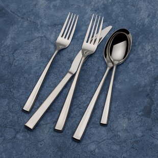 Towle Living Flamingo Flatware Set 20-Piece Stainless Steel