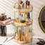 Ashelman Acrylic 3 Compartment Makeup Organiser-411933004